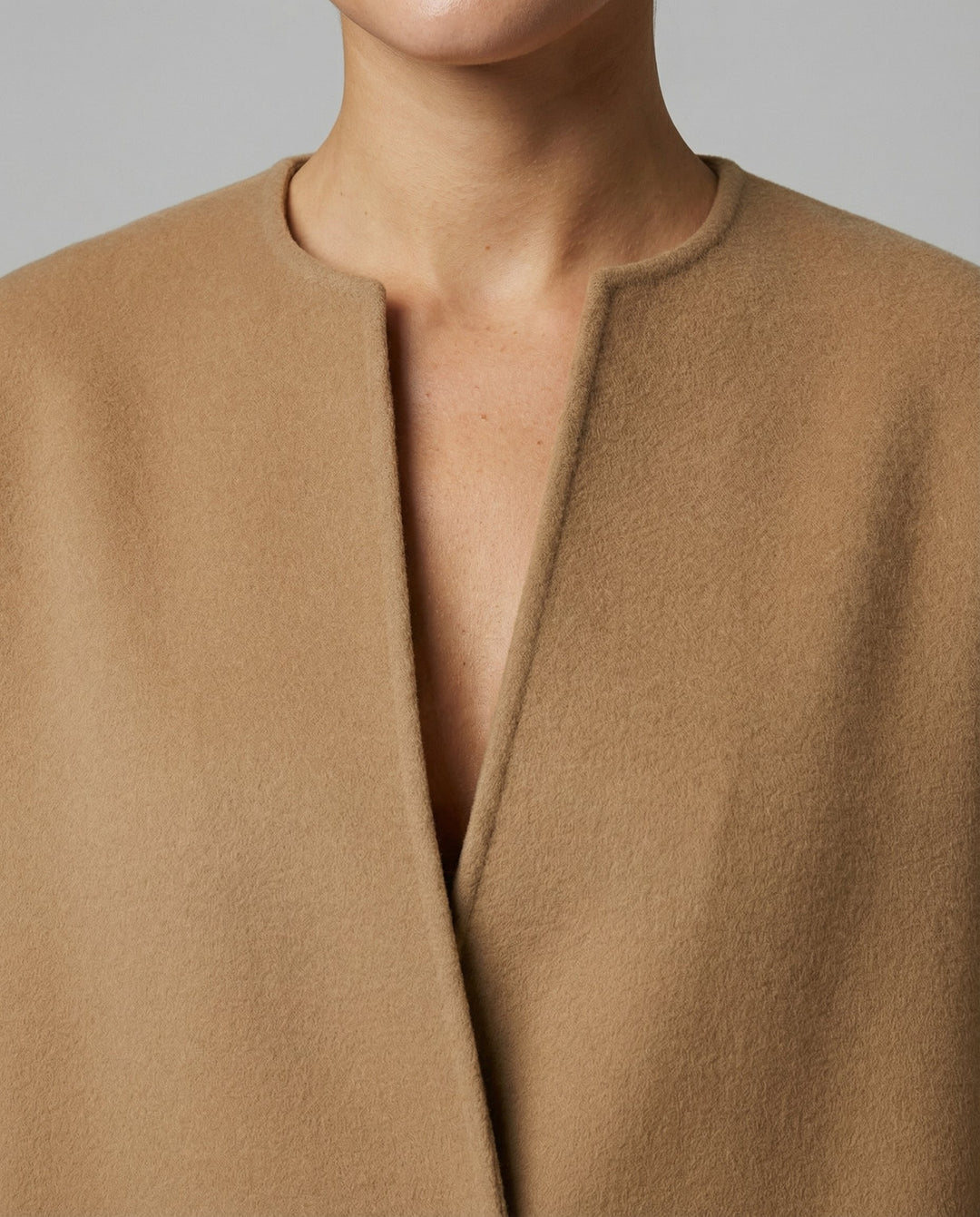 Elegant Long Wool Coat Women
