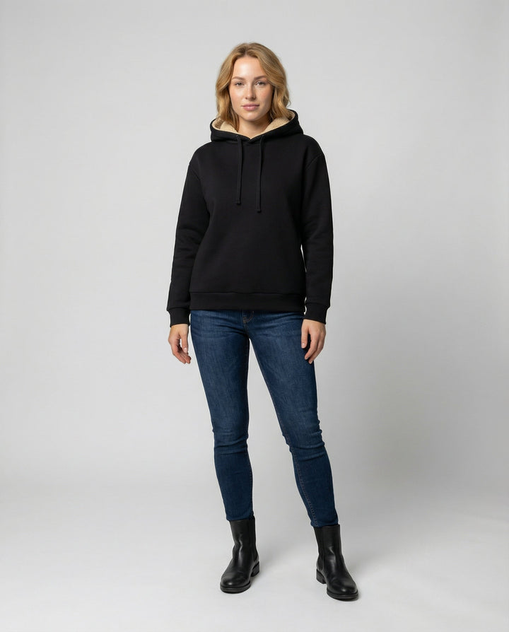 Warm Cozy Fleece Hoodie Women