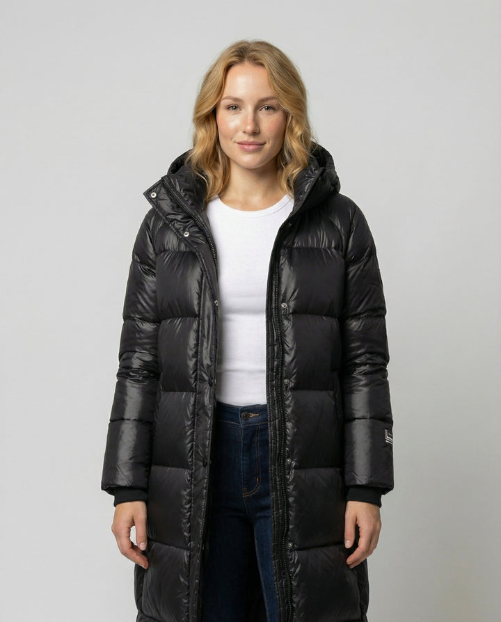 Warm women's winter jacket