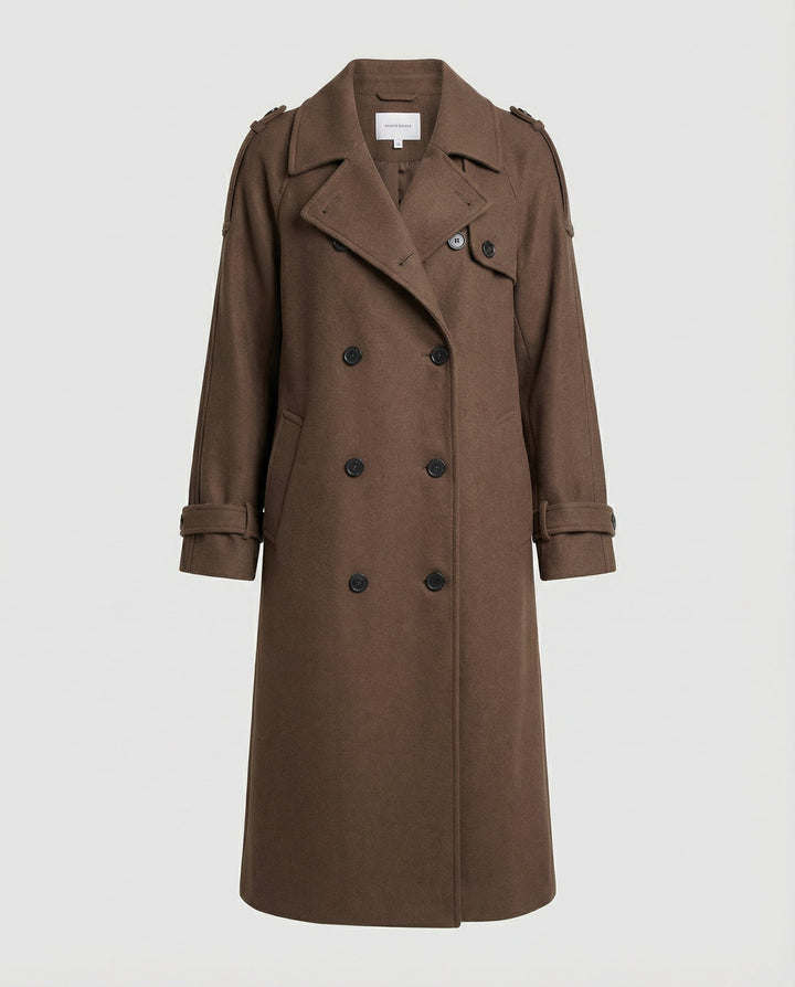 Women's Boucle Coat Elegant