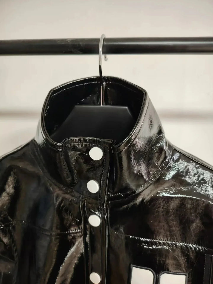 Mune | Classic PU Leather Jacket - Short Biker Jacket