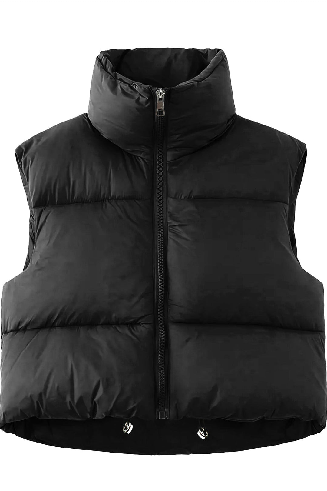 Mune | Women's Padded Vest with Zipper and High Collar