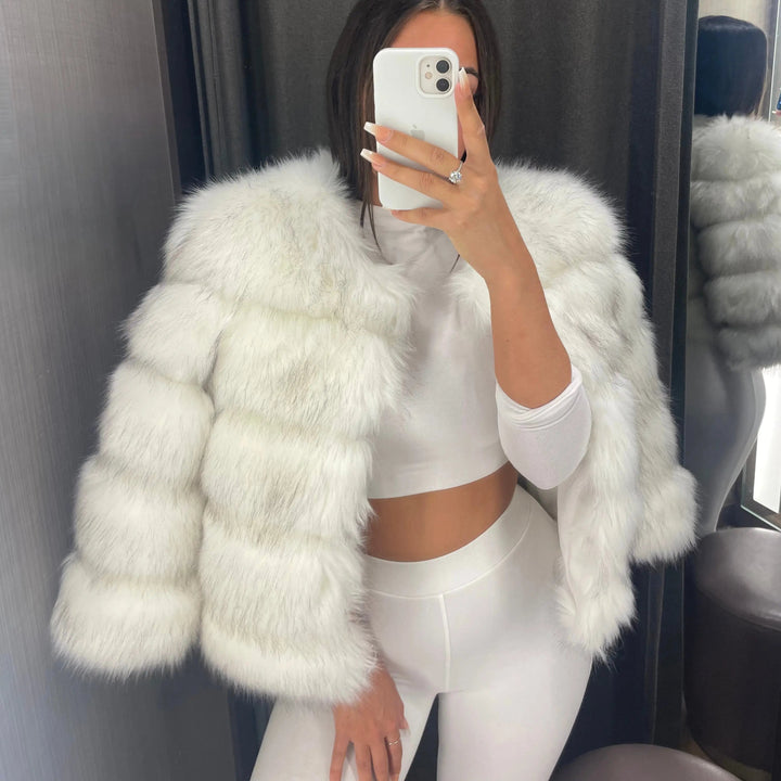 Mune | High-Quality Faux Fur Jacket Elegant Design for Elegance and Comfort