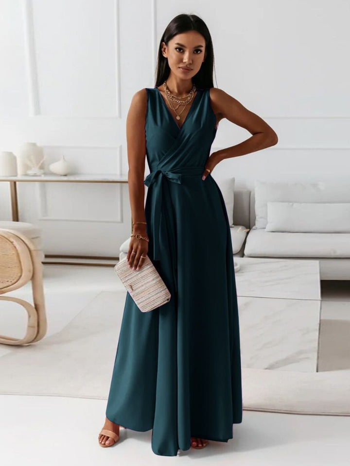 Women V-Neck Dress