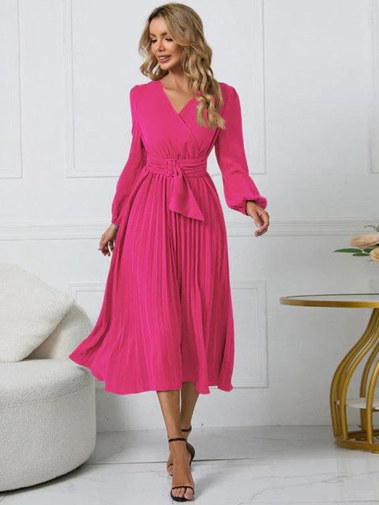 Mune | with belt and pleats - Gretha
