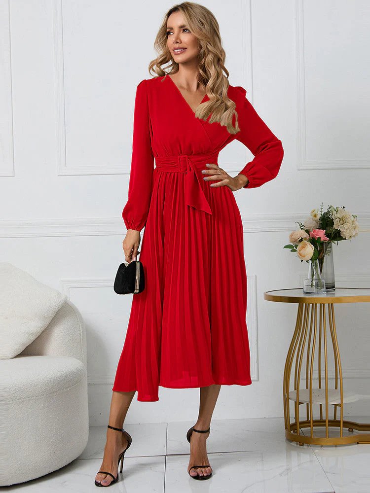 Mune | With Belt And Pleats Gretha