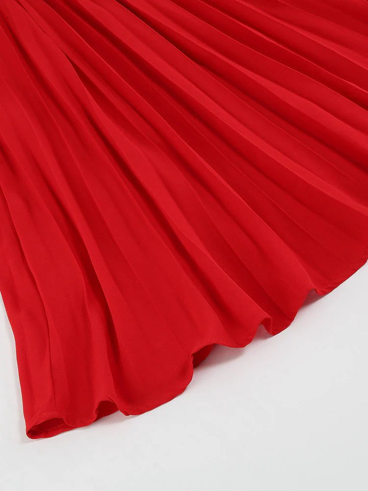 Mune | with belt and pleats - Gretha