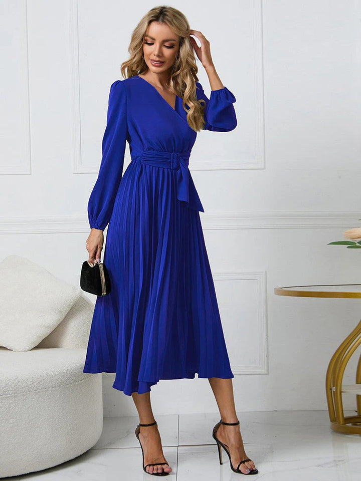 Mune | with belt and pleats - Gretha