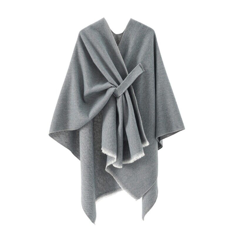 Mune | Cashmere Poncho Retro & Stylish