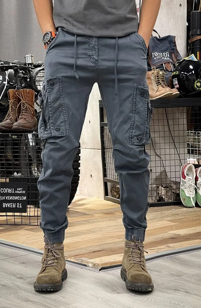 Mune Fashion | Stretch Cargo Pants with Pockets