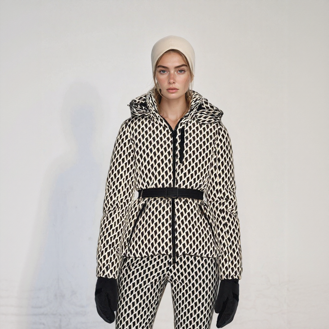 Mune | Women's Ski Winter Jacket with Belt and Insulation