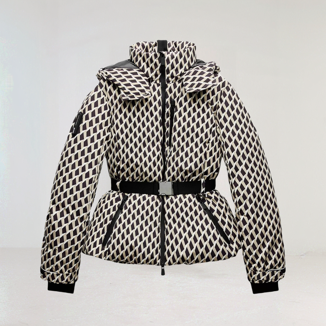 Mune | Women's Ski Winter Jacket with Belt and Insulation
