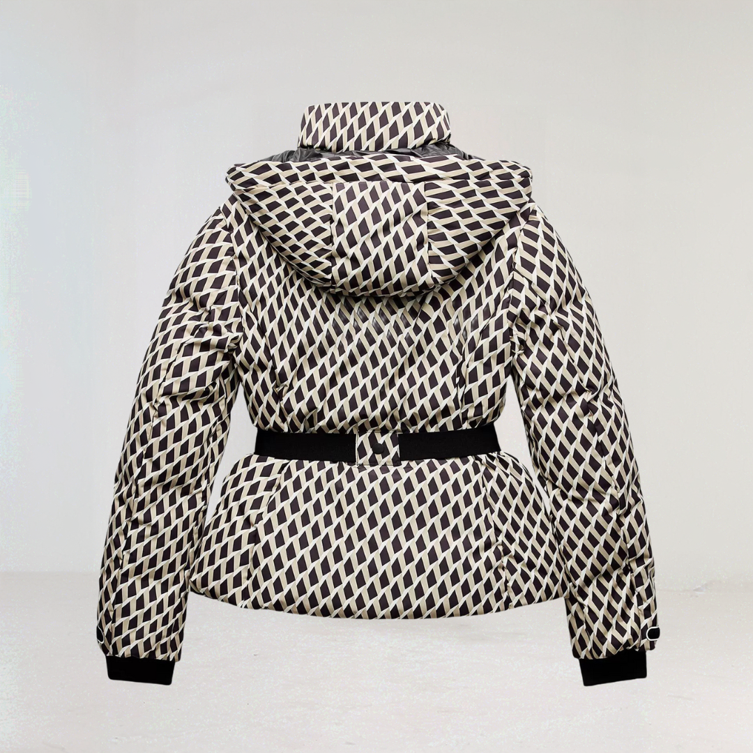 Mune | Women's Ski Winter Jacket with Belt and Insulation