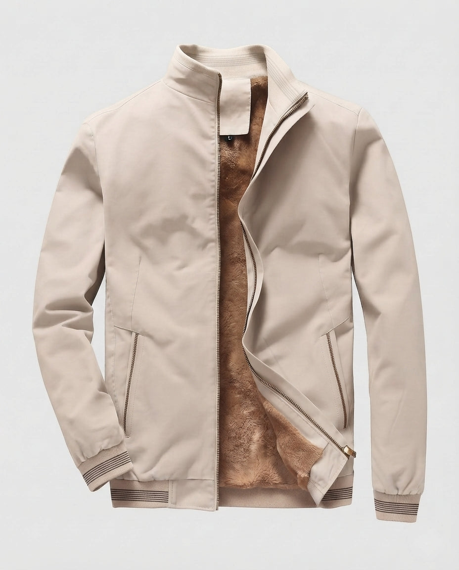 Men's transitional jacket with cozy inner lining Mune Fashion
