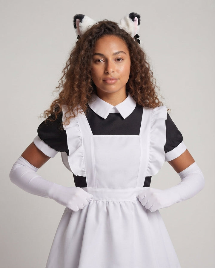 Ladies costume set with elegant apron and accessories Mune Fashion