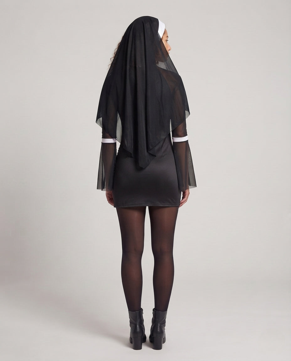 Women Sexy Nun Costume Mune Fashion