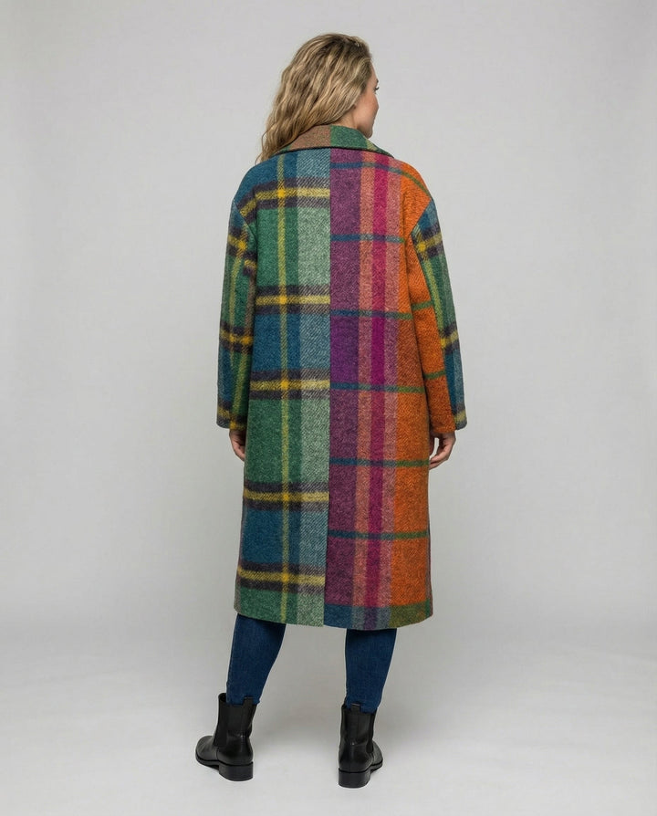 Elegant Long Wool Coat Women