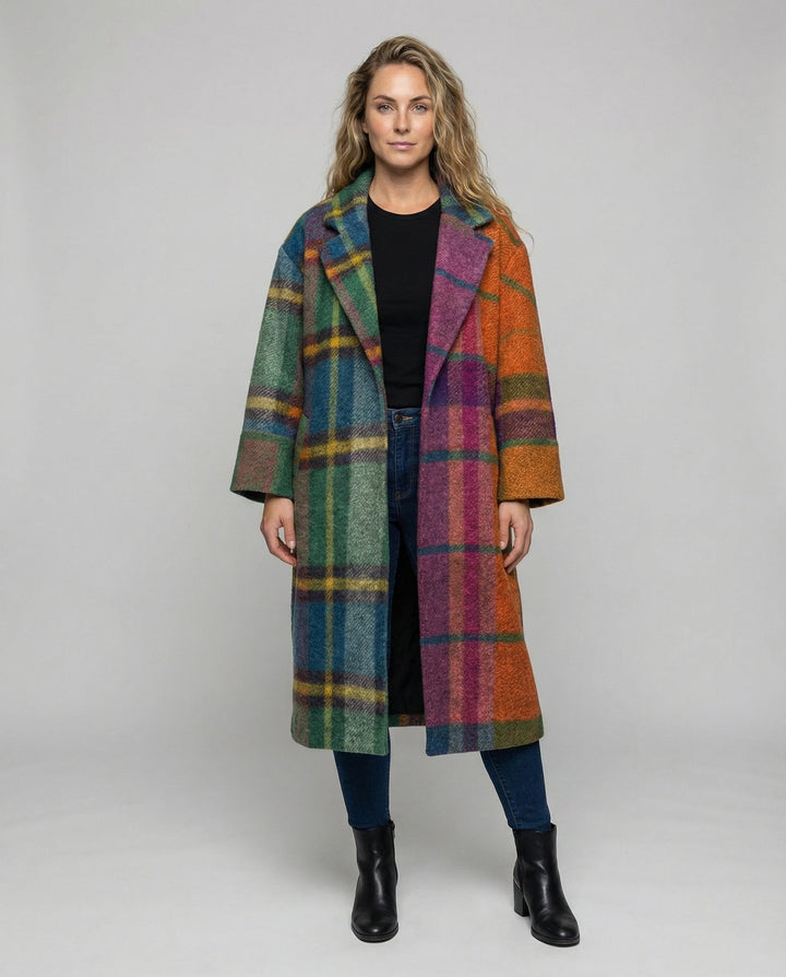 Elegant Long Wool Coat Women