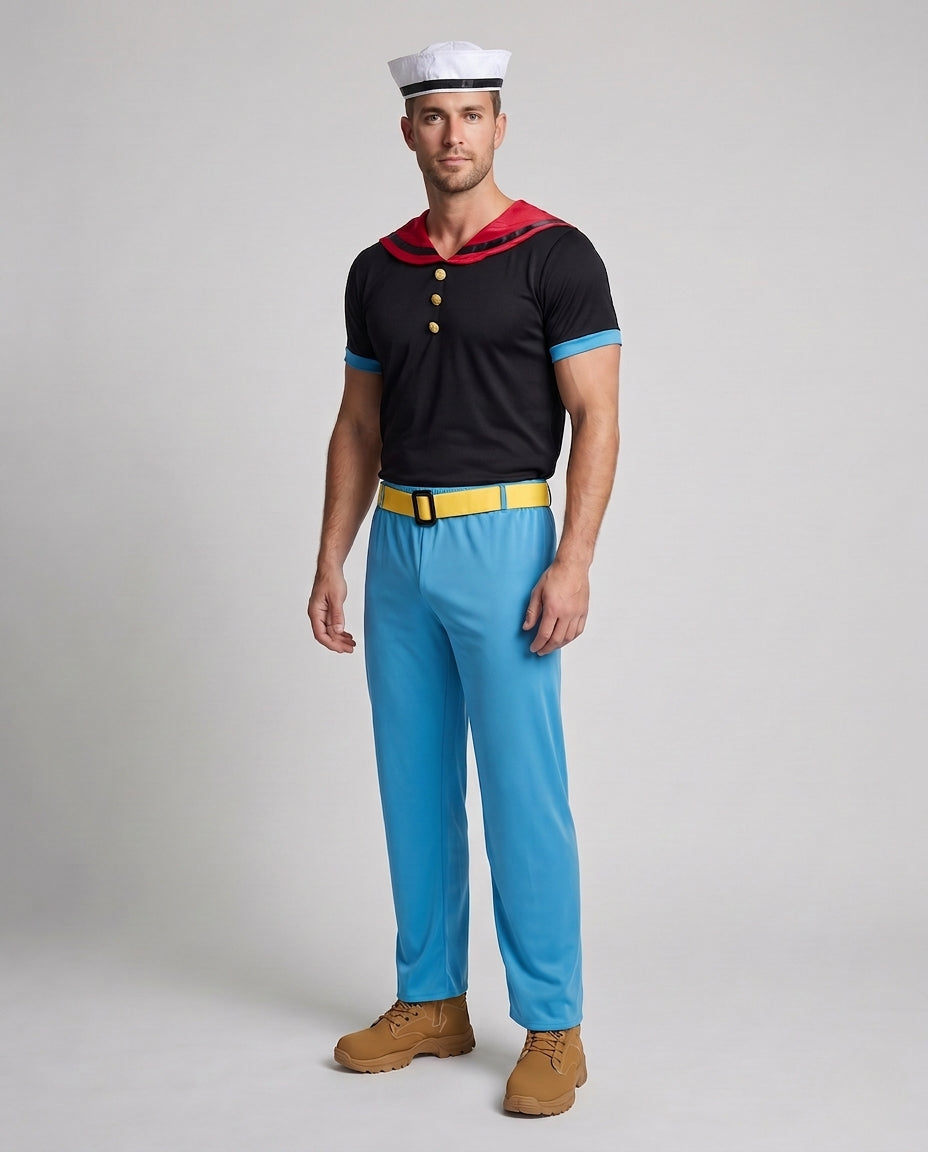 Men's Sailor Costume Mune Fashion