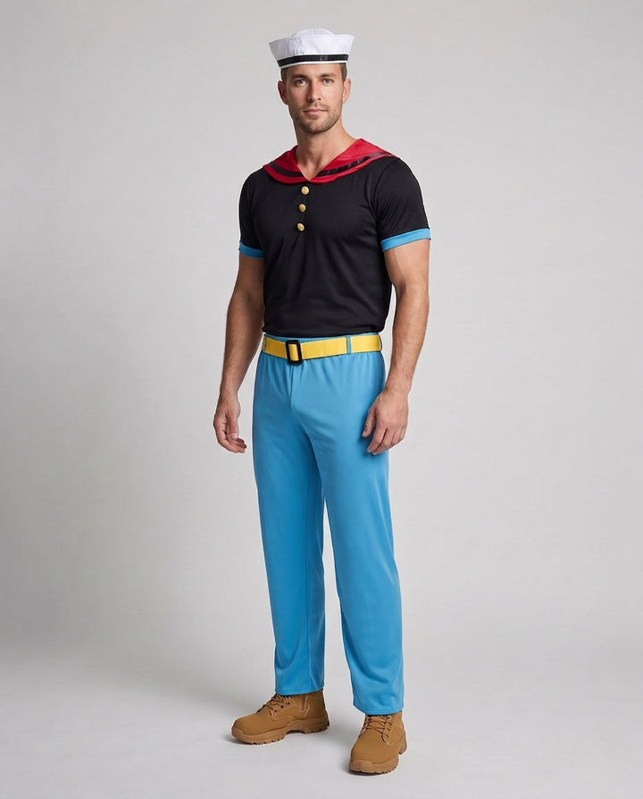 Men's Sailor Costume Mune Fashion