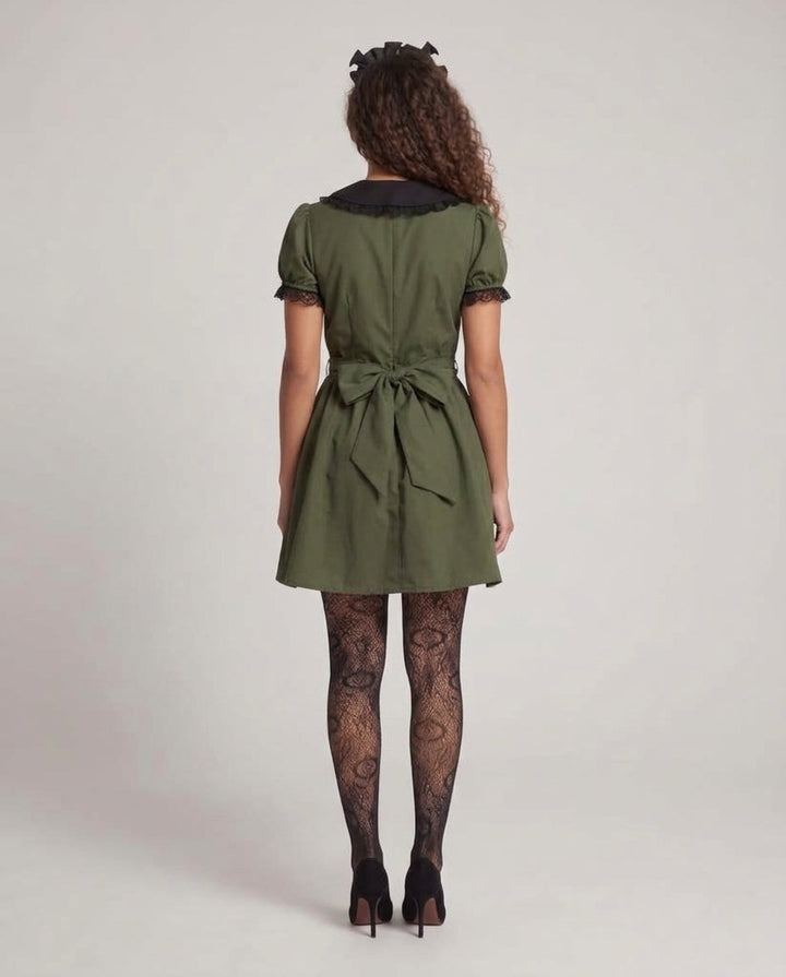Ladies Carnival Costume in Playful Country House Style Mune Fashion