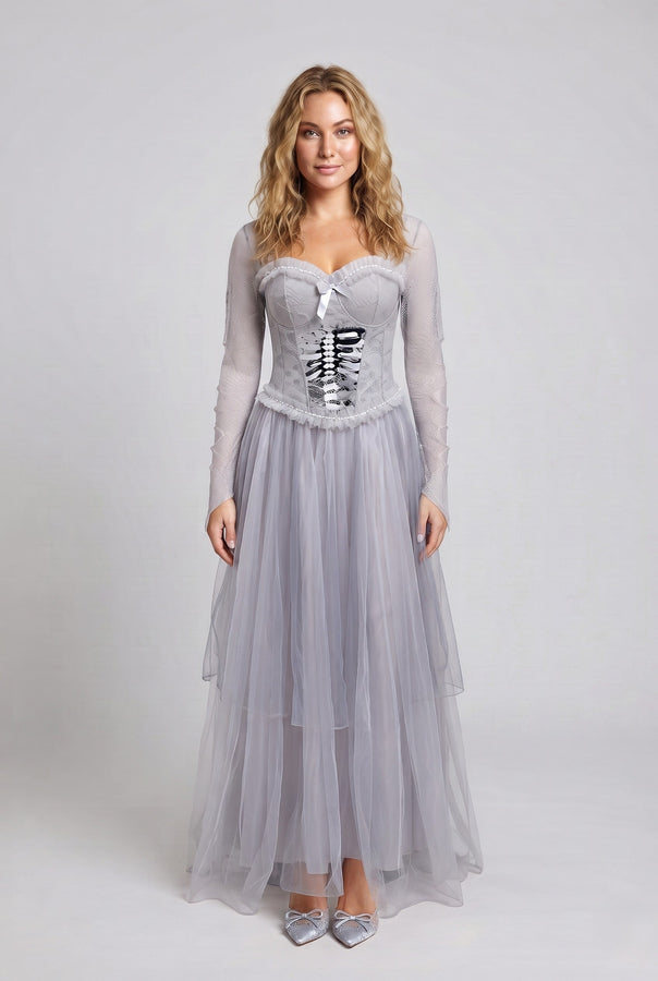 Women elegant wedding dress Mune Fashion