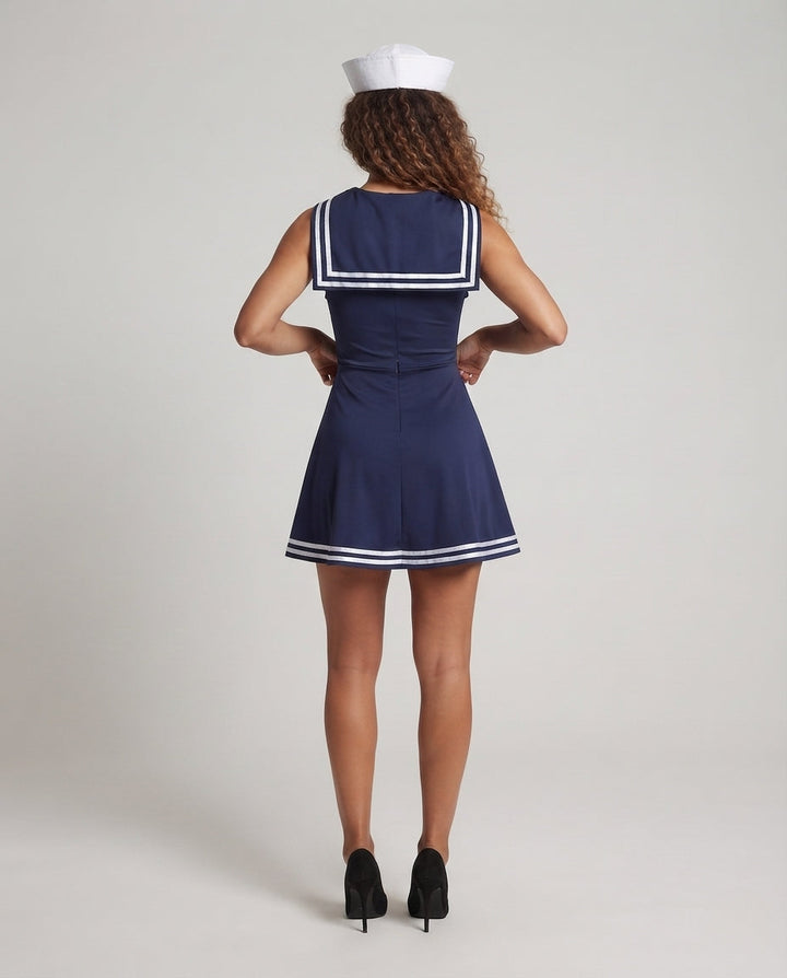 Women's sailor dress with elegant details Mune Fashion