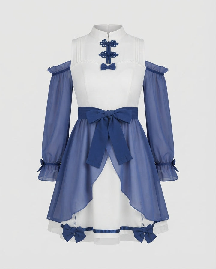 Ladies Playful Dress with Ruffle Details Mune Fashion