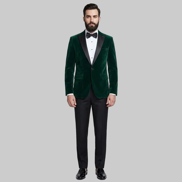 Mune Fashion | Velvet blazer for men with slim fit