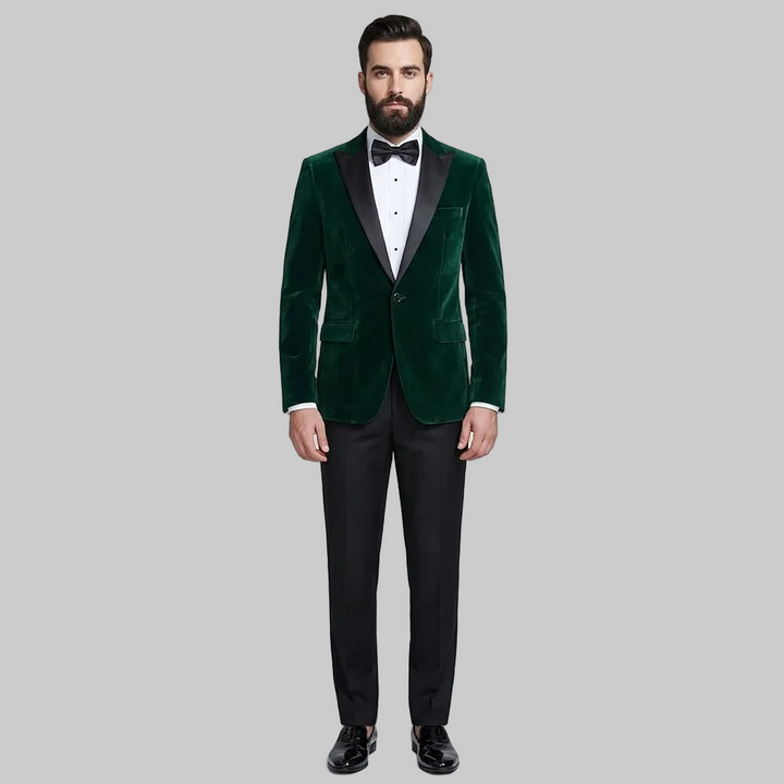 Mune Fashion | Velvet blazer for men with slim fit