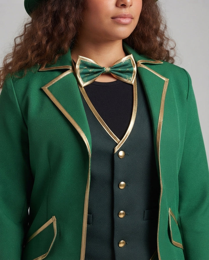 Women's Elegant Leprechaun Suit Mune Fashion