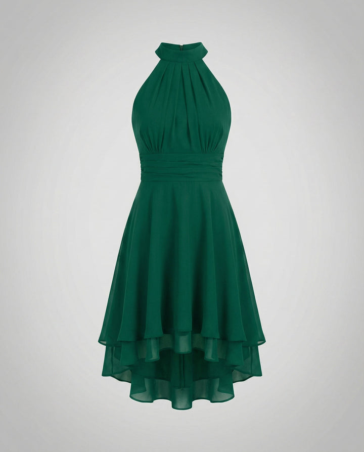 Dress with charming ruffles