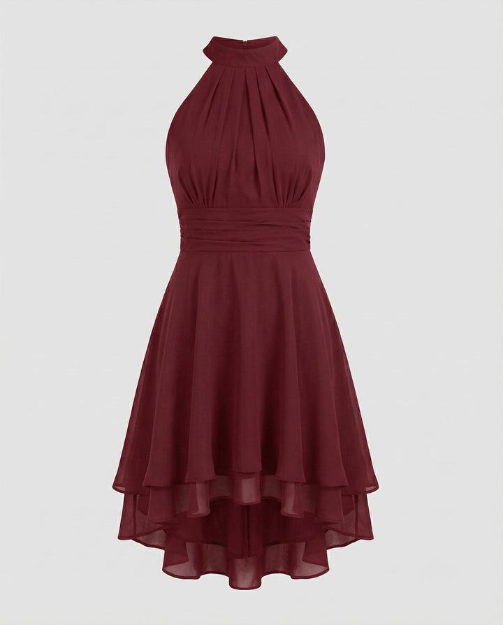 Dress with charming ruffles