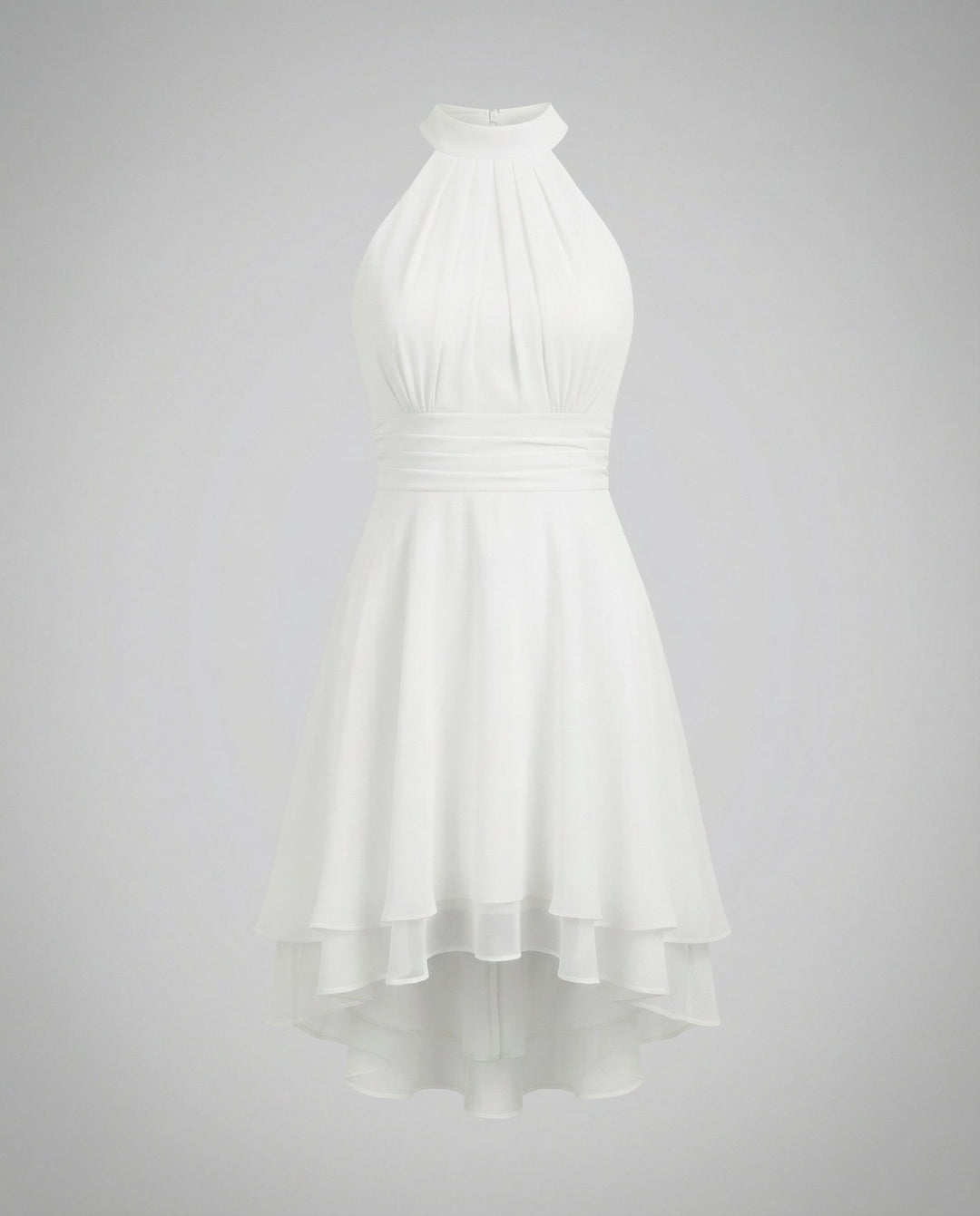 Dress with charming ruffles