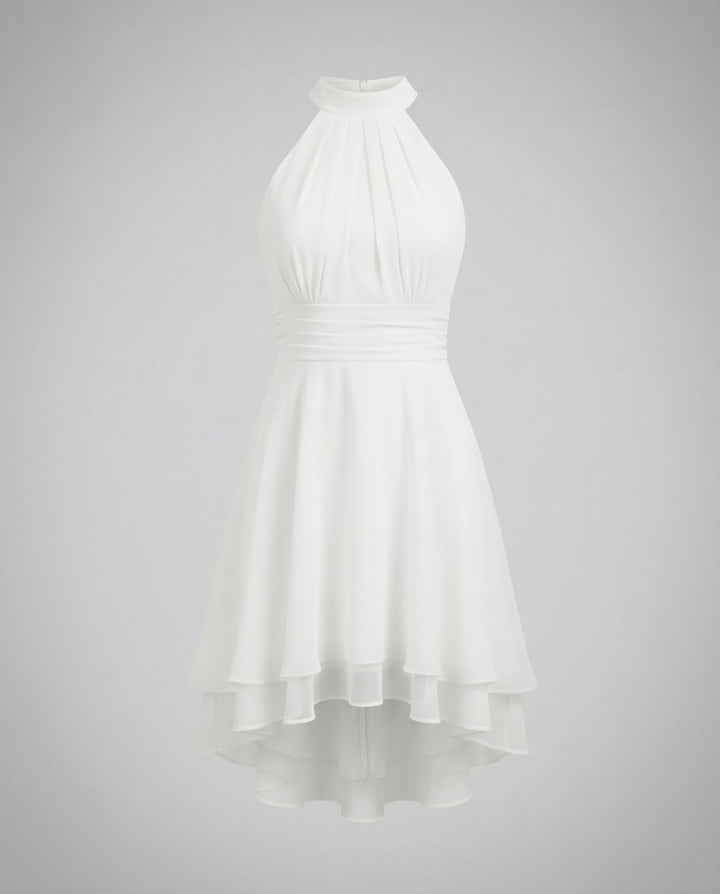 Dress with charming ruffles