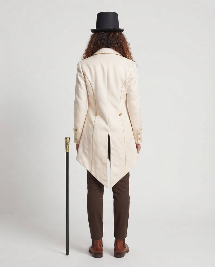 Women's elegant tailcoat jacket with elaborate decorations Mune Fashion