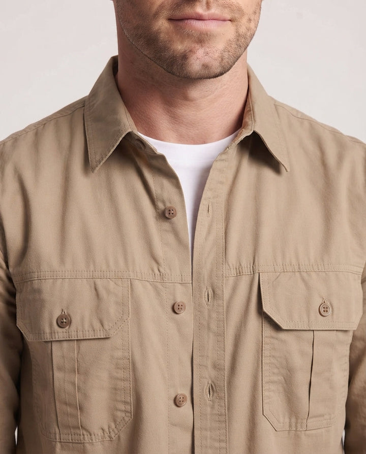 Men's Practical Utility Shirt Jacket Mune Fashion