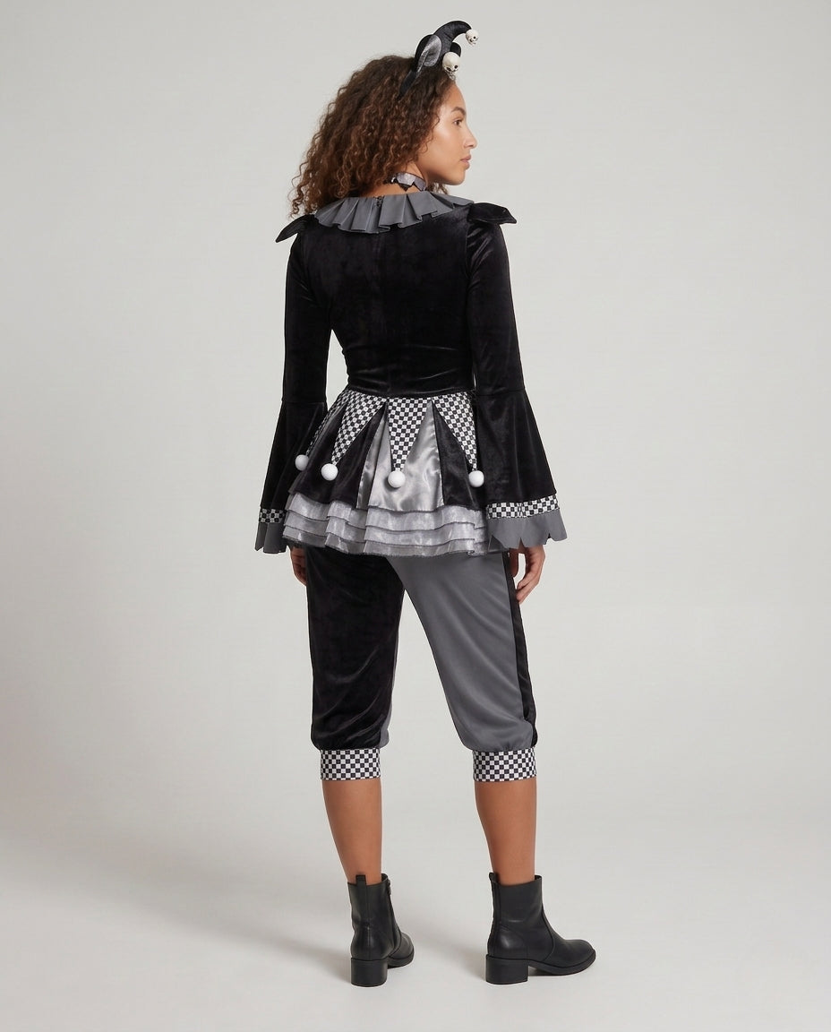 Women's clown costume with sophisticated detailing Mune Fashion