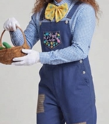 Women's costume with pants flap and playful rabbit motif Mune Fashion