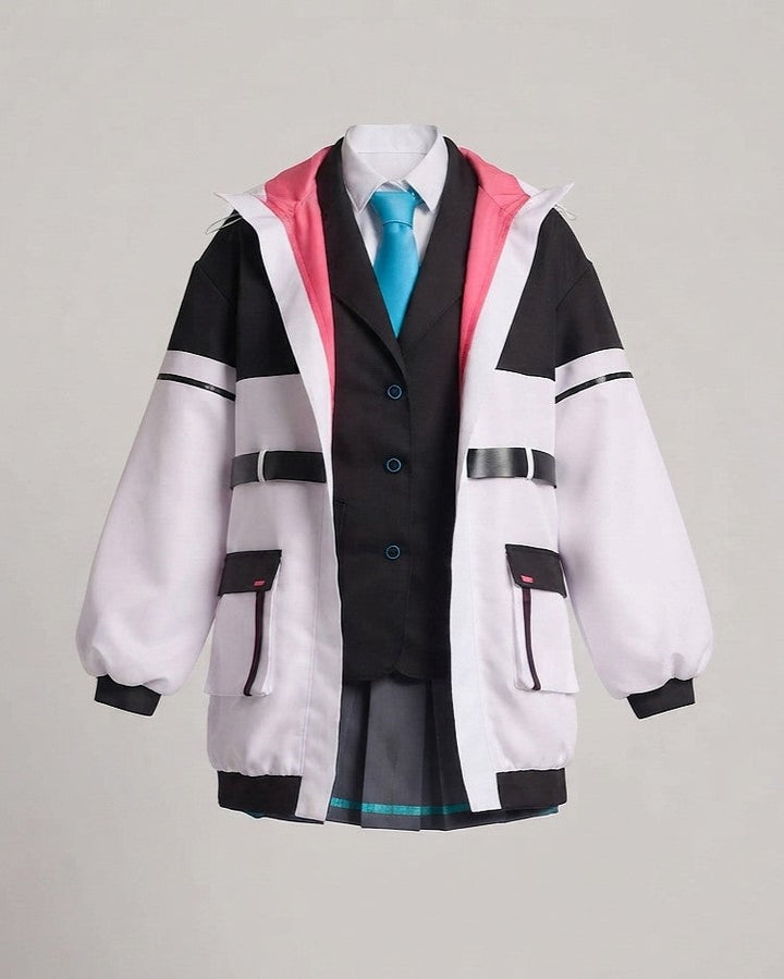Women's cosplay outfit with modern suit and stylish accessories Mune Fashion