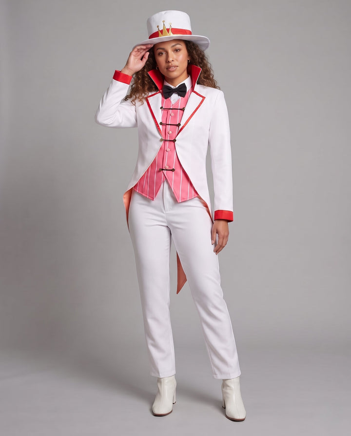 Women's festive costume set with stylish blazer, vest, and hat Mune Fashion