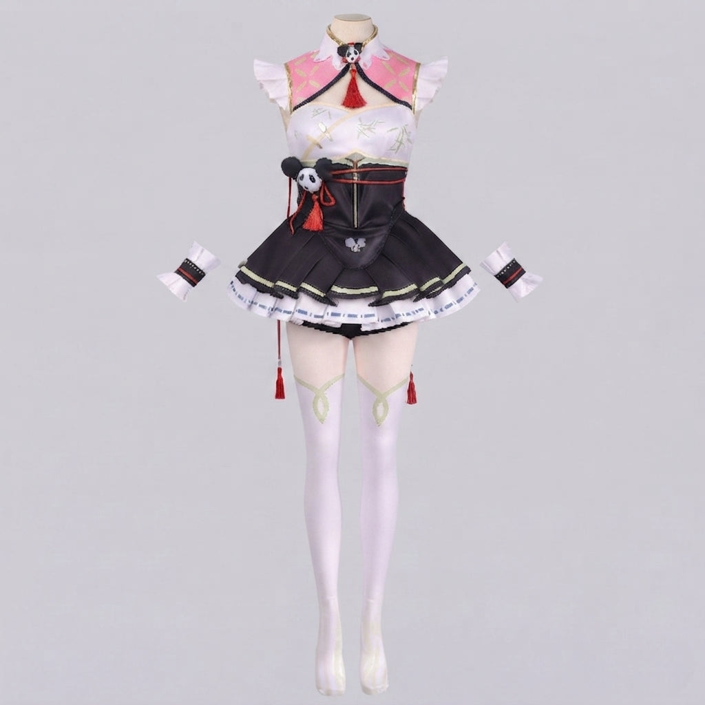 Women's Cosplay Dress with detail-loving design and artistic accessories Mune Fashion