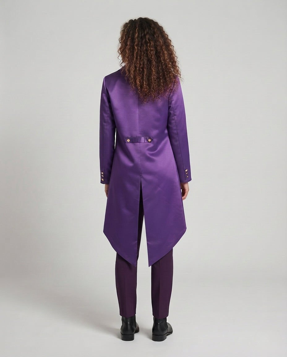 Ladies' historical tailcoat suit with bow tie and mask Mune Fashion