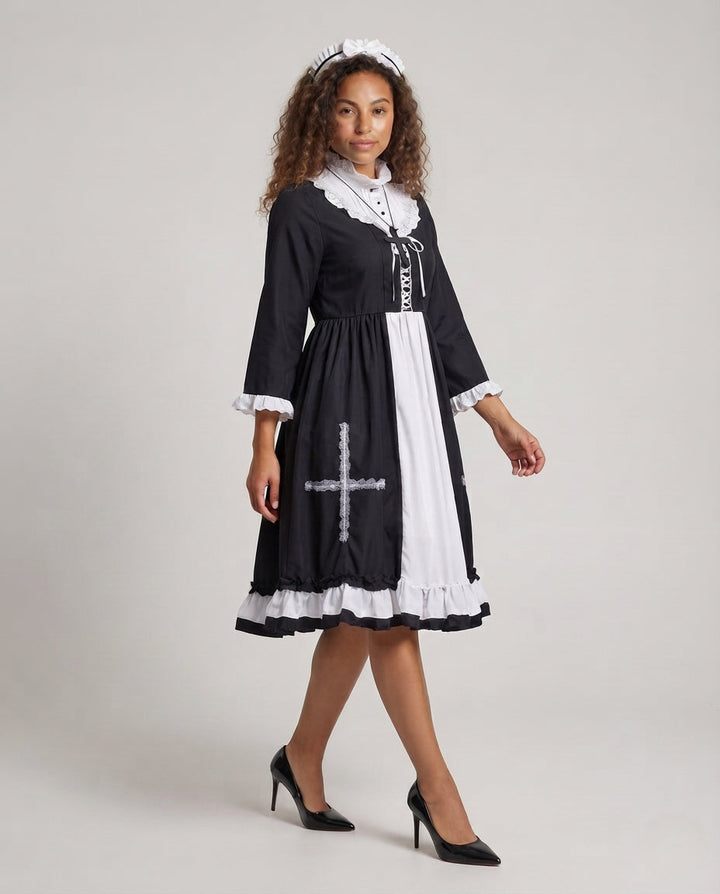 Women’s Cleric Style Costume Mune Fashion