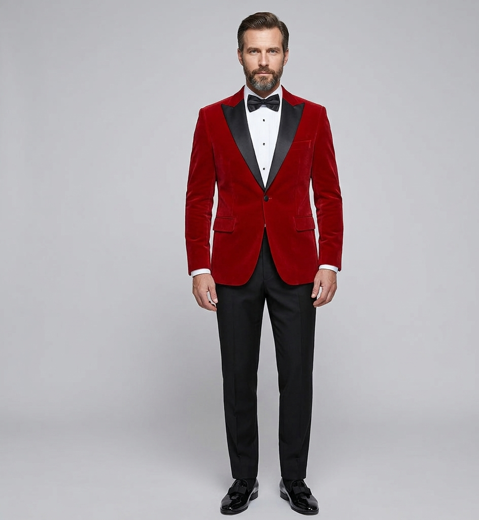 Mune Fashion | Velvet blazer for men with slim fit
