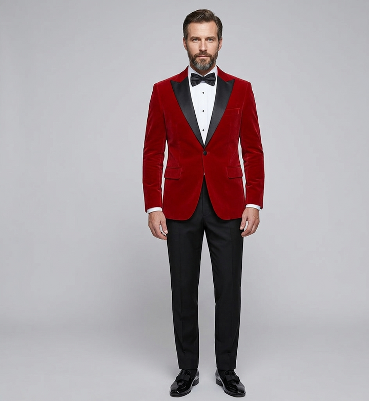 Mune Fashion | Velvet blazer for men with slim fit