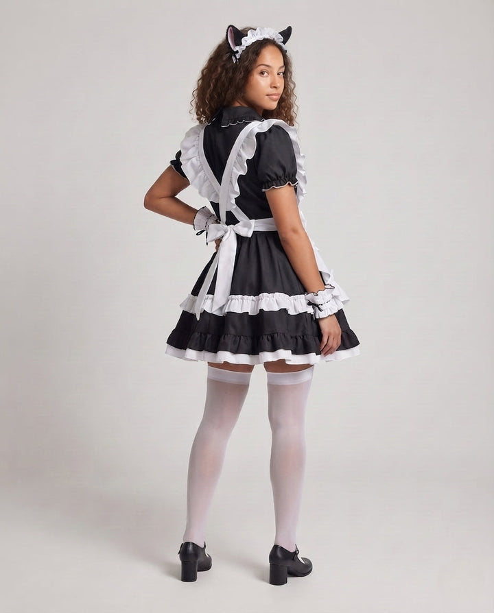 Ladies costume dress with ruffles Mune Fashion