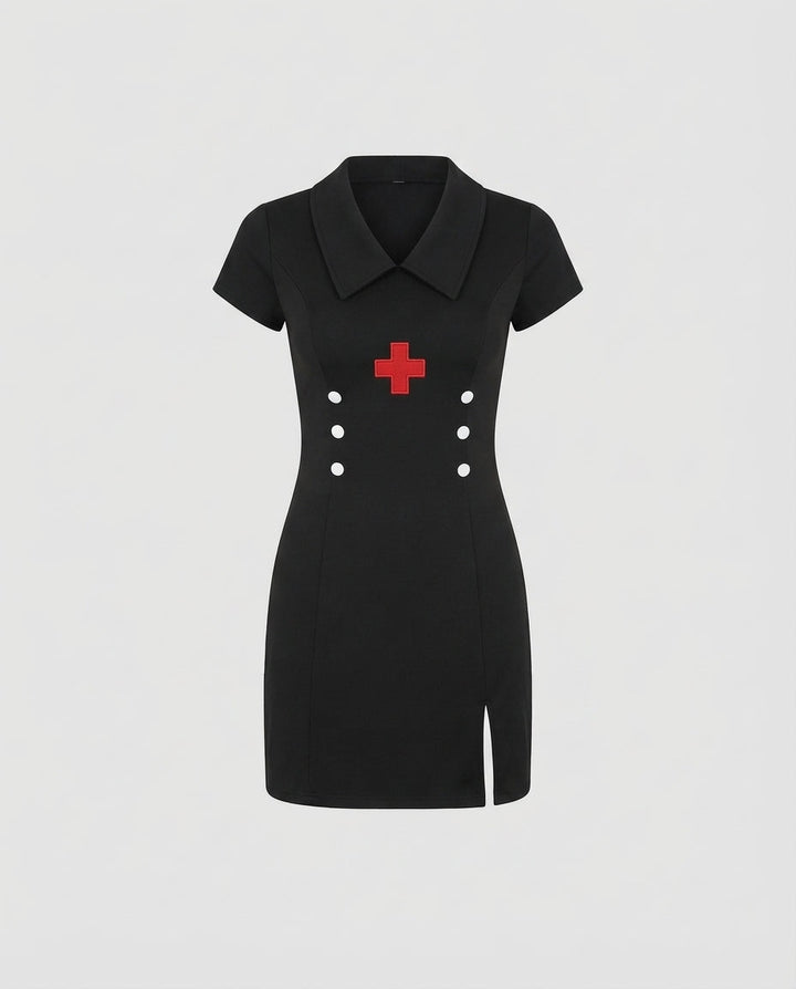Women's Seductive Nurse Costume with Accessories Mune Fashion