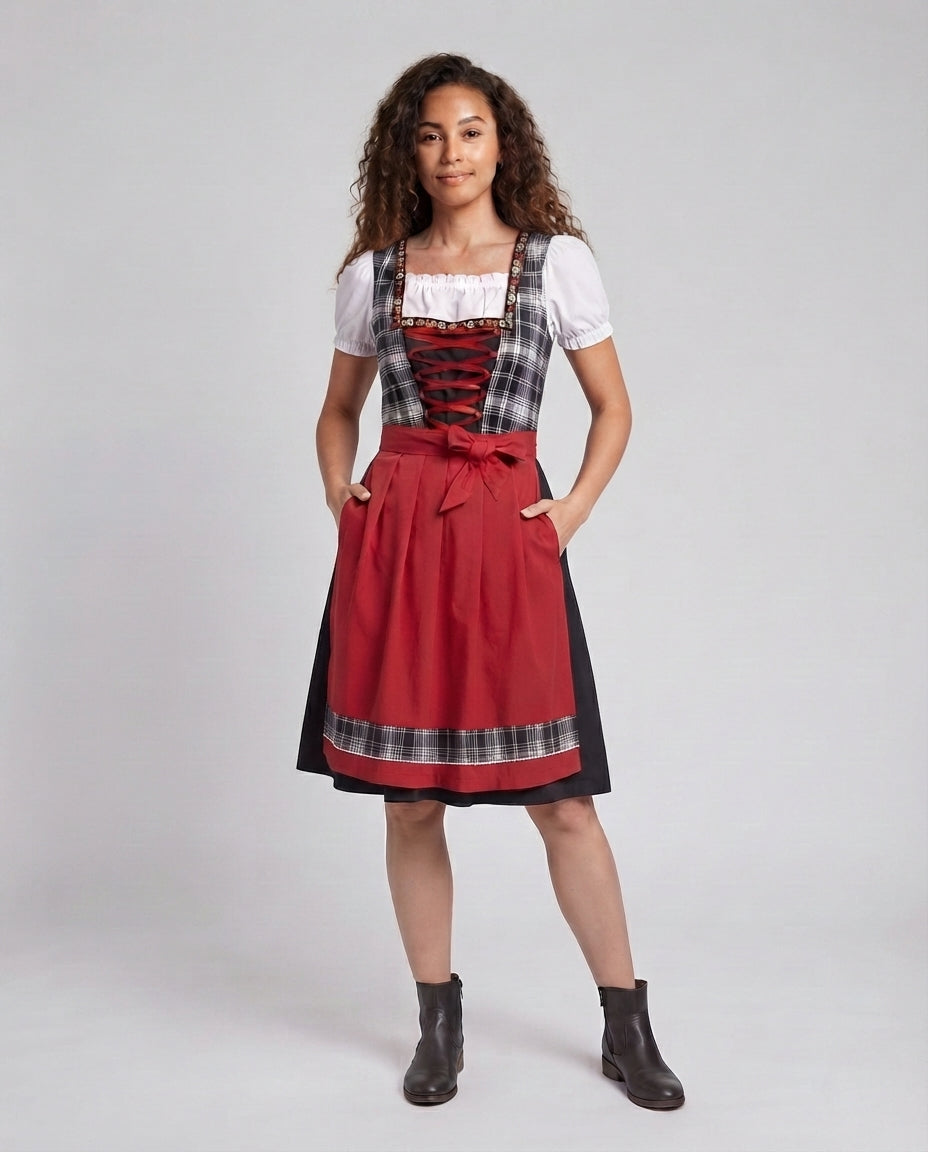 Ladies Dirndl Dress Mune Fashion
