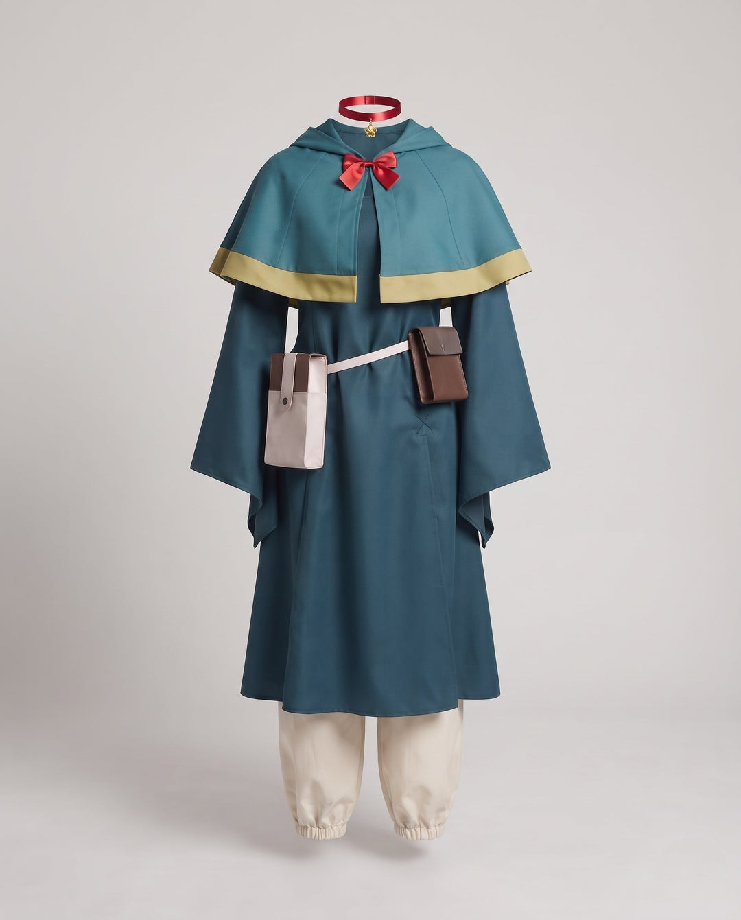 Women's Costume Set with Top, Underskirt, Pants, Hat, and Belt Mune Fashion